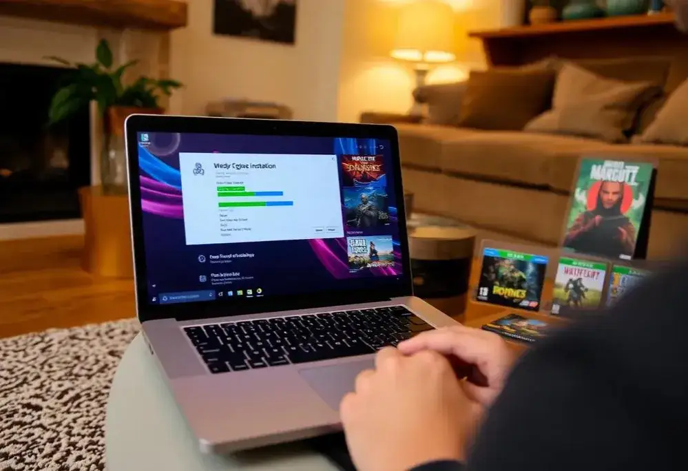 Pobieranie gier na laptopa: Bezpiecznie i legalnie krok po kroku