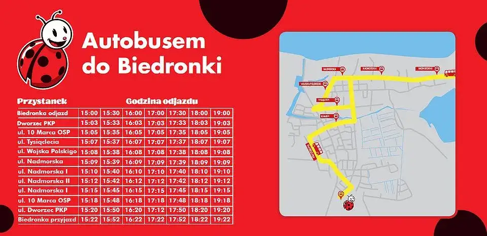 Czy w Łebie jest Biedronka? Sprawdź, gdzie ją znajdziesz!