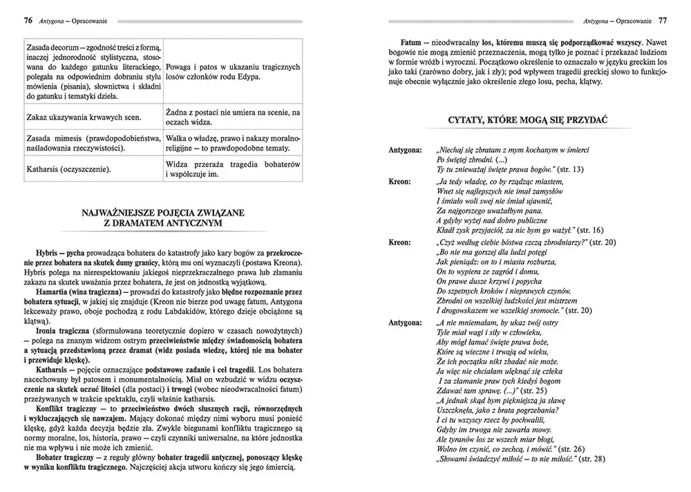 Jak literatura antyczna ukazuje tragizm ludzkiego losu w Antygonie