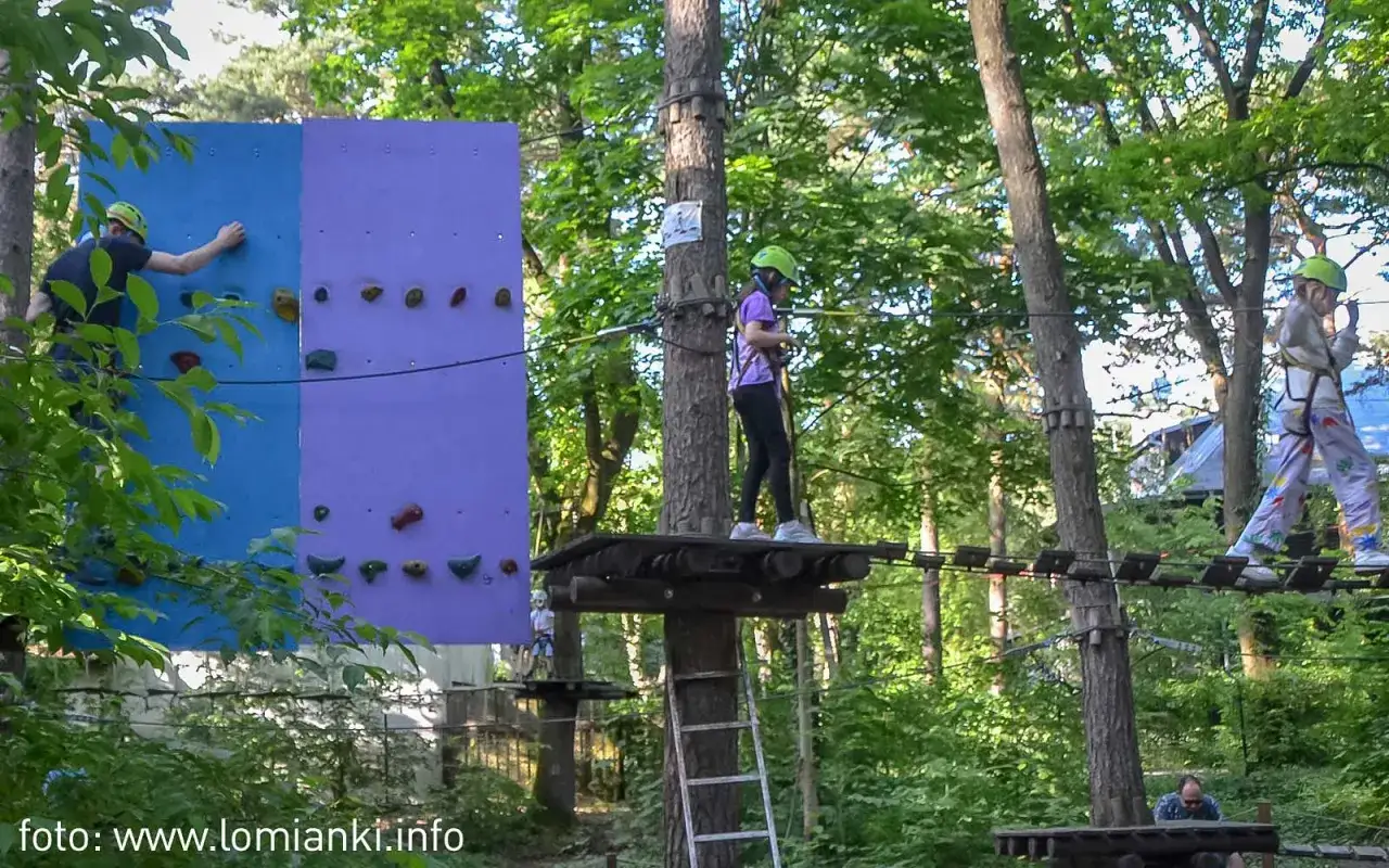 Park Linowy Łomianki: Przewodnik dla rodzin trasy, ceny, bezpieczeństwo