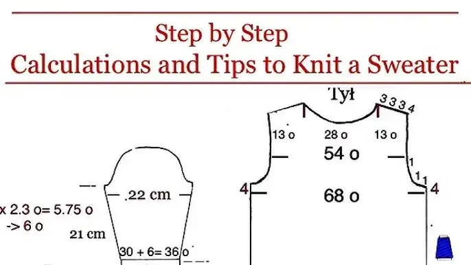 Ile oczek na sweter? Proste sposoby na idealne obliczenia