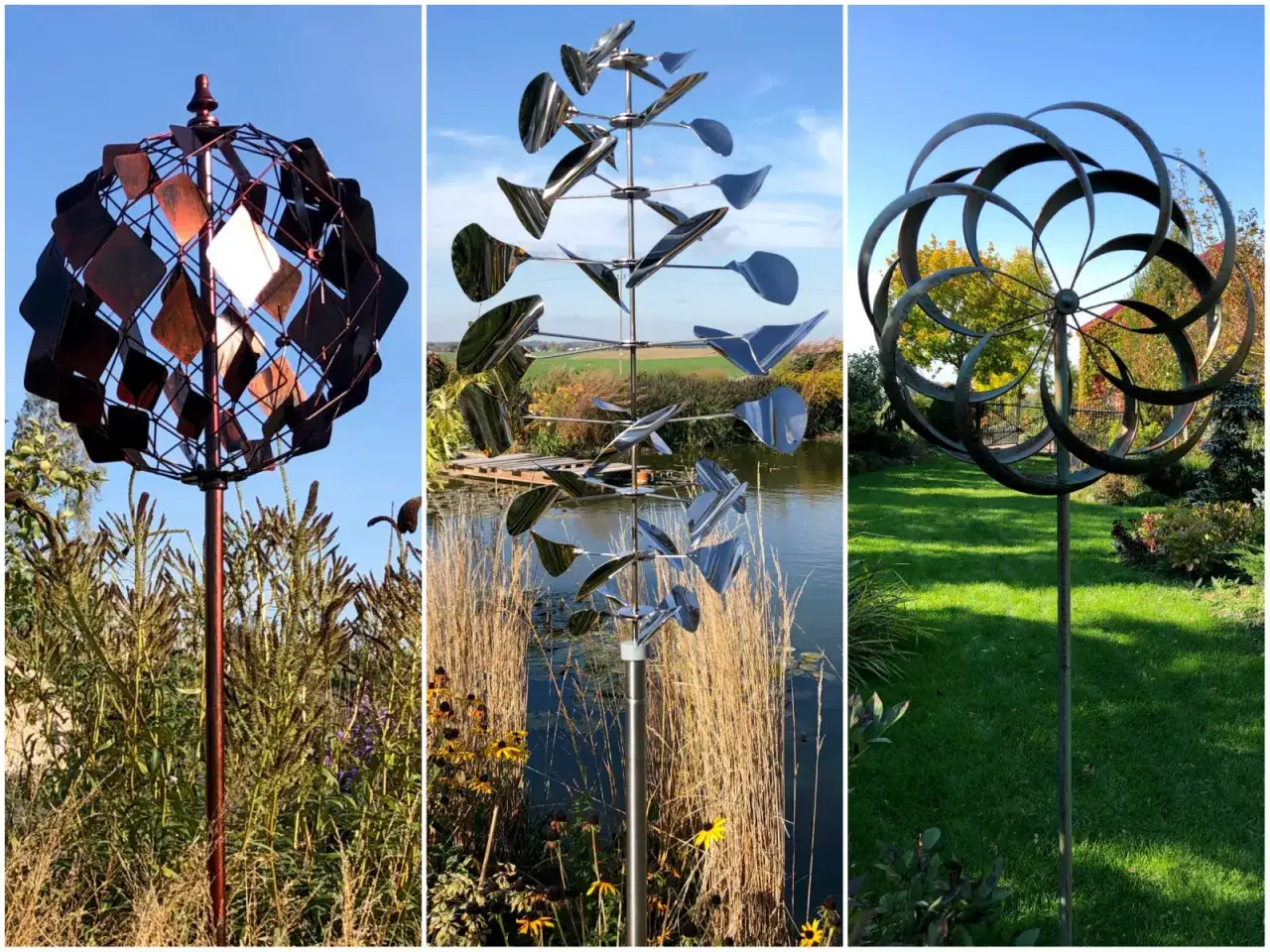 Rzeźby wiatrowe – jak ożywić swój ogród wyjątkowymi dekoracjami