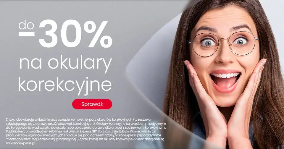 Ile kosztują okulary w Vision Express? Sprawdź ceny i promocje