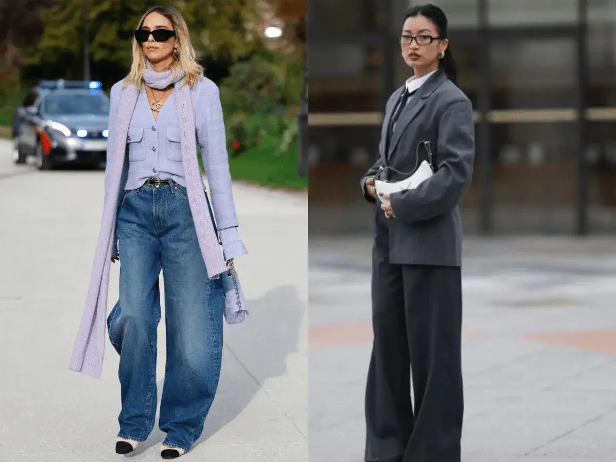 Szerokie spodnie: jak nosić, by wyglądać modnie i proporcjonalnie?