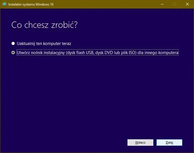 Jak zainstalować Windows 10 z USB - krok po kroku bez problemów