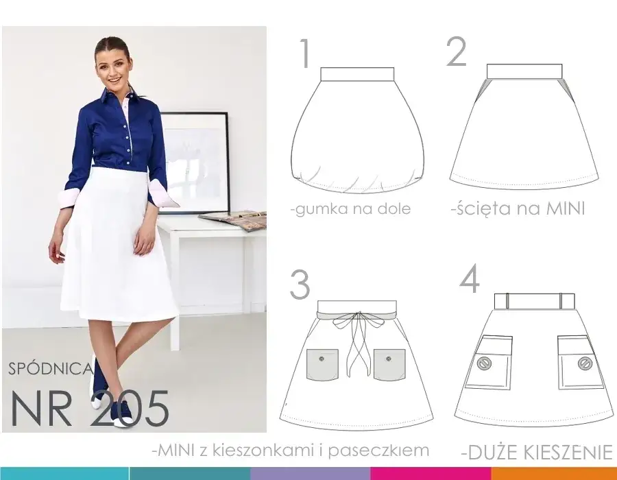 Jak uszyć spódnicę trapezową – prosty poradnik dla początkujących krawcowych