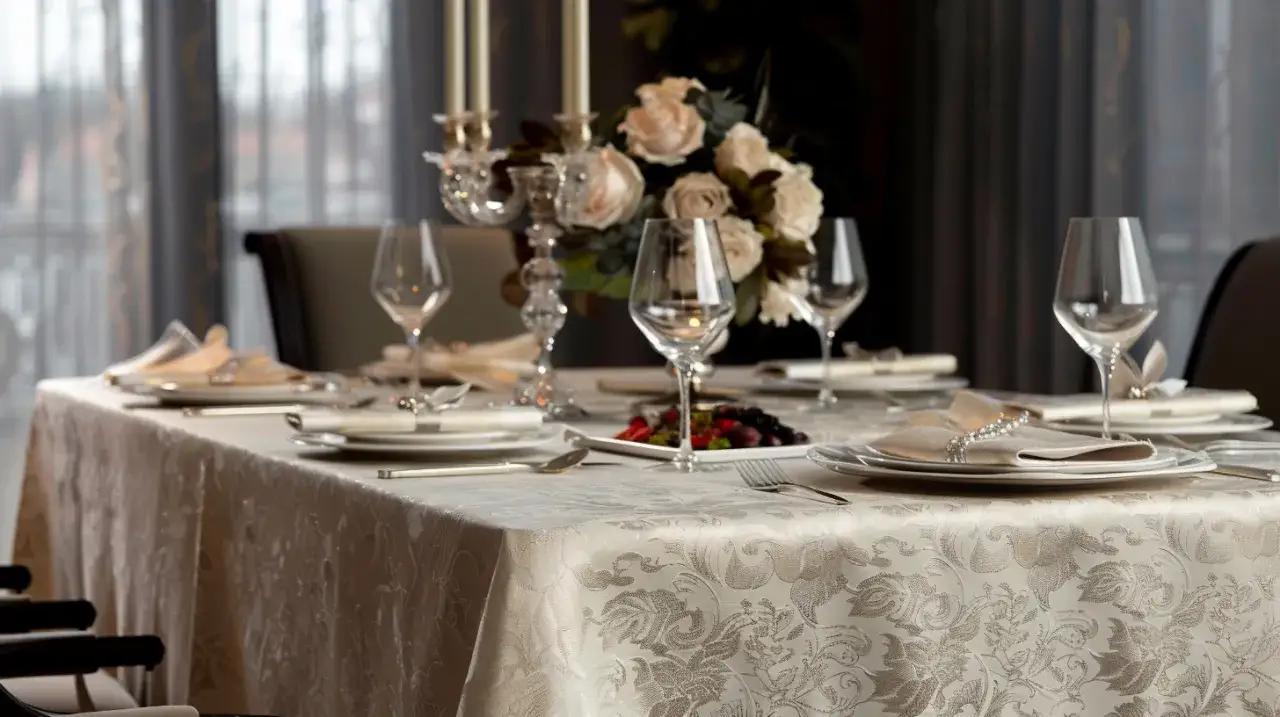 Obrusy żakardowe: Jakie prostokątne obrusy żakardowe są najpiękniejsze?