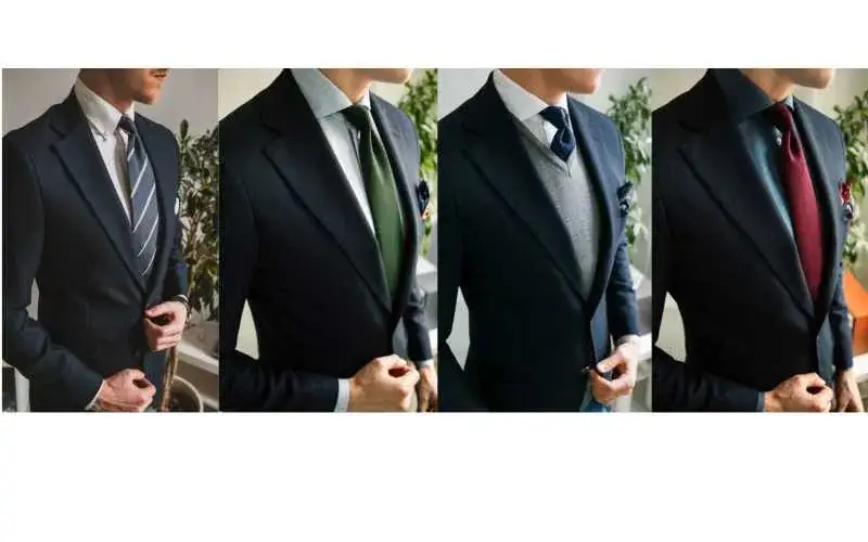 Jak dobrać idealny krawat do czarnego garnituru na różne okazje