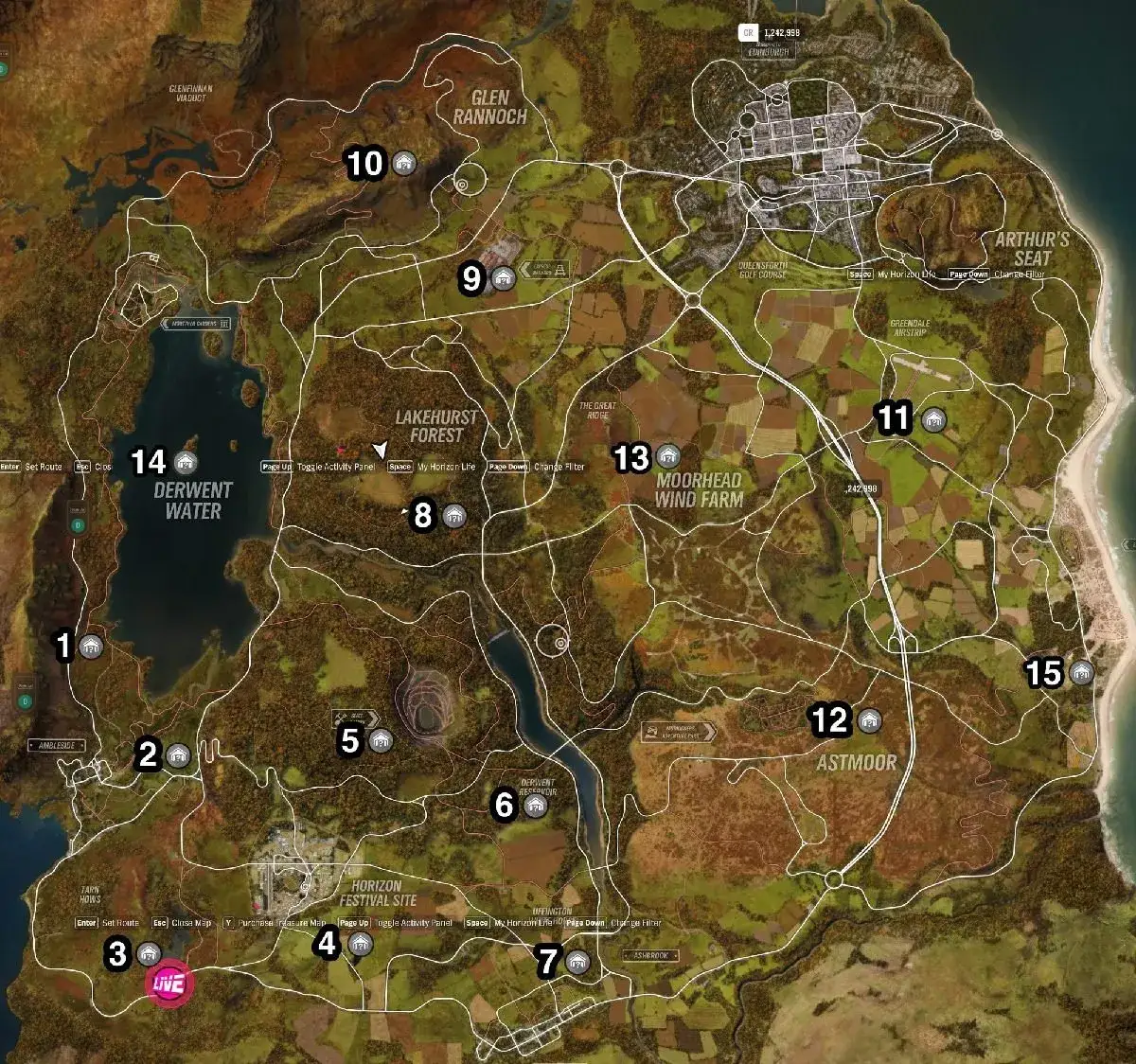 Forza Horizon 4: Jak znaleźć zapomniane wozy - ukryte lokacje