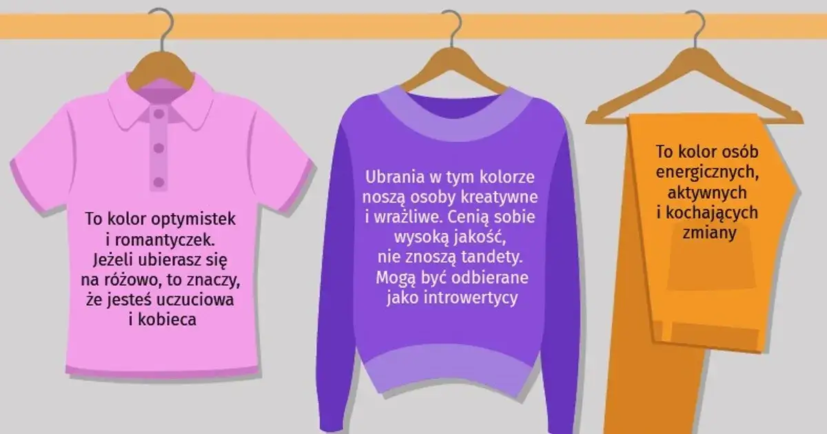 Co kolor ubrania mówi o tobie? Zaskakujące znaczenia barw