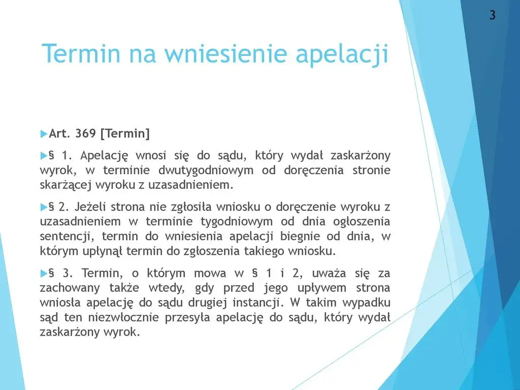 Ile czasu na wniesienie apelacji? Poznaj kluczowe terminy prawne