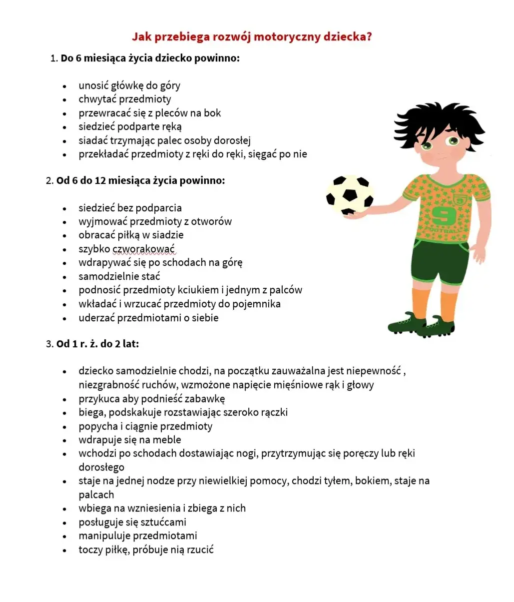 Czym jest rozwój motoryczny dziecka? Etapy, porady i wsparcie dla rodziców
