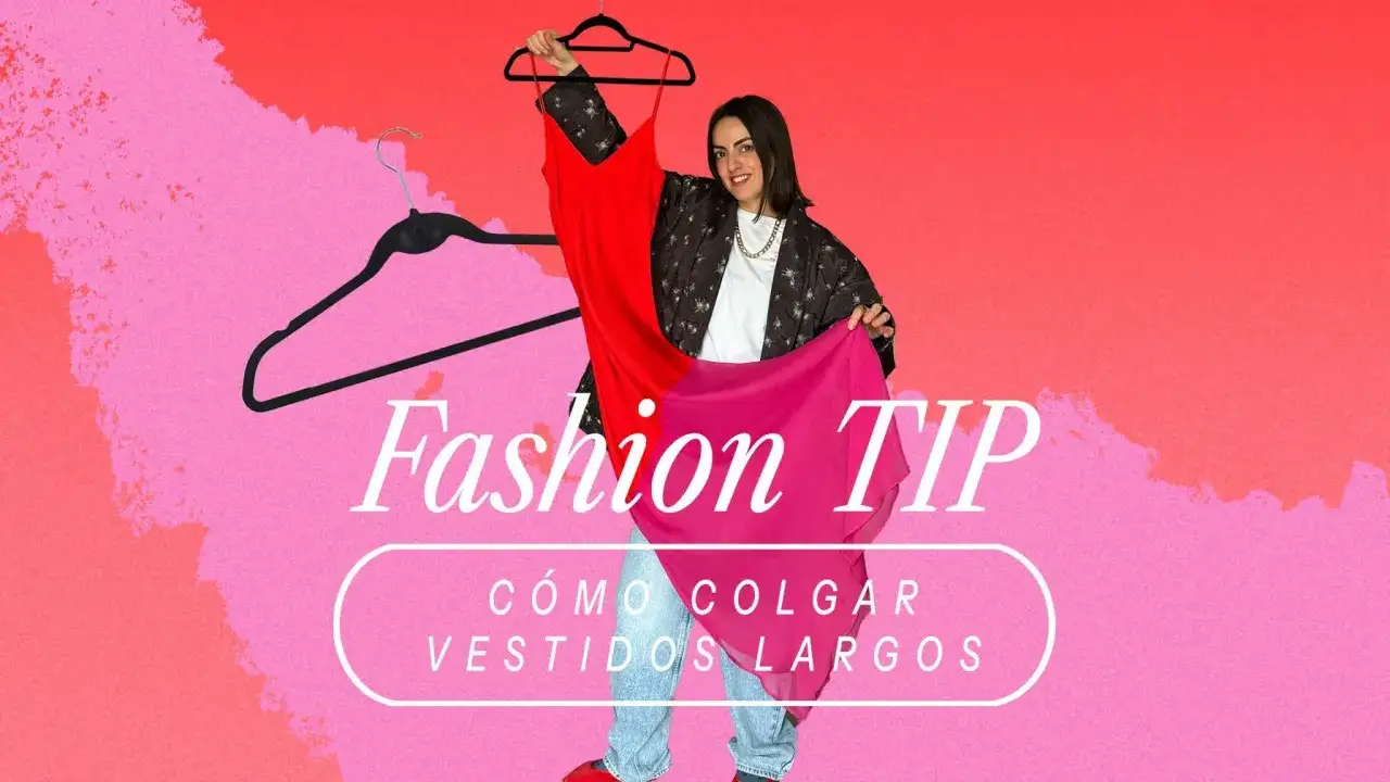 Cómo colgar un vestido largo en una percha sin arrugas ni daños