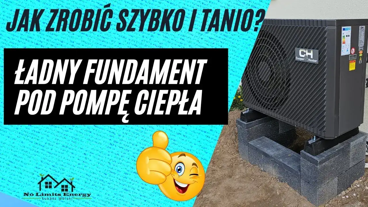 Jak zrobić fundament pod pompę ciepła – uniknij błędów i zapewnij trwałość instalacji