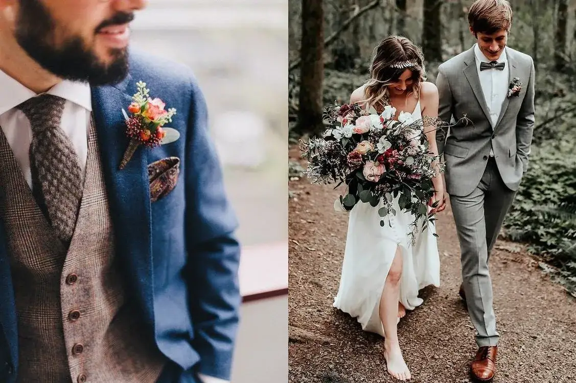 Jak dobrać idealny garnitur do sukni ślubnej i uniknąć modowych wpadek