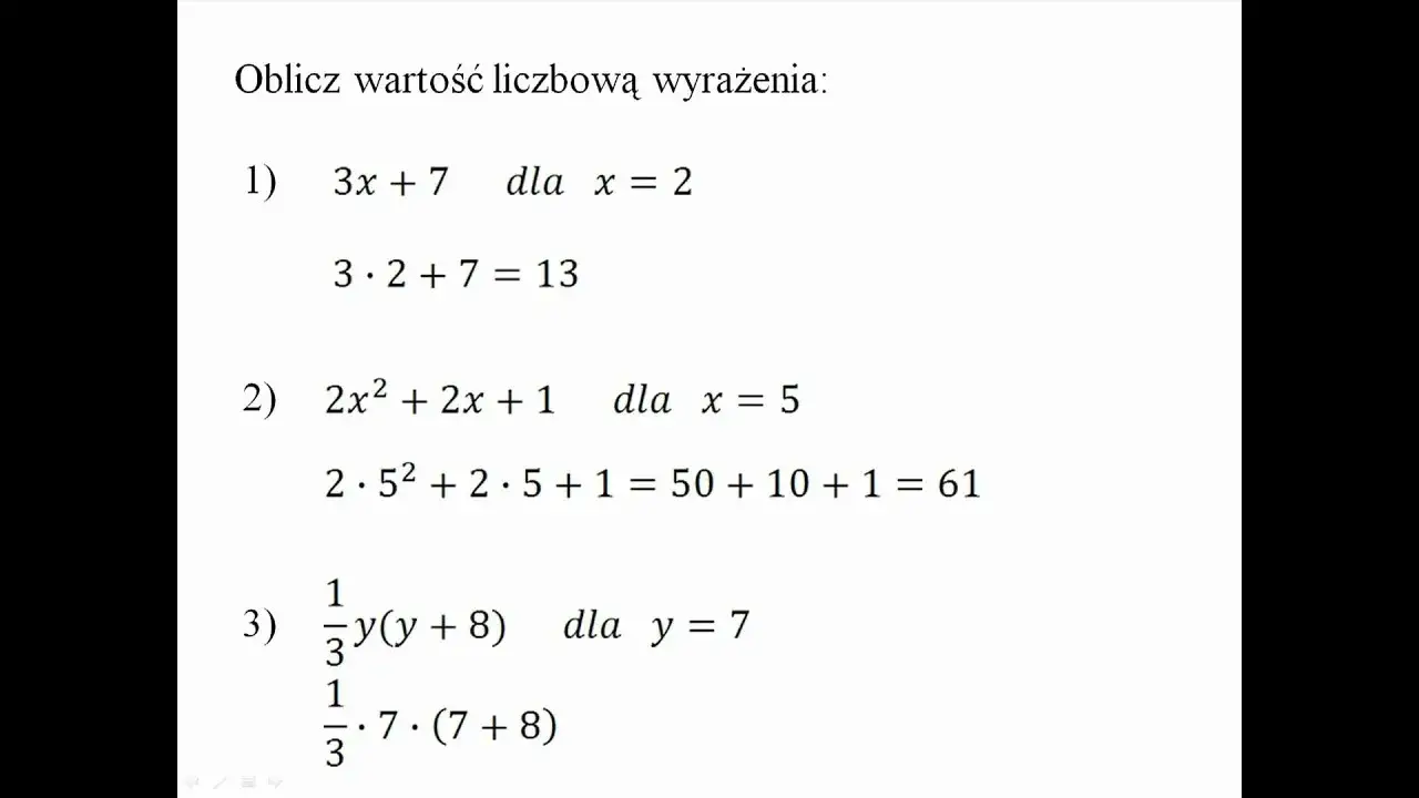 Jak oblicza się wyrażenia algebraiczne? Proste metody i przykłady