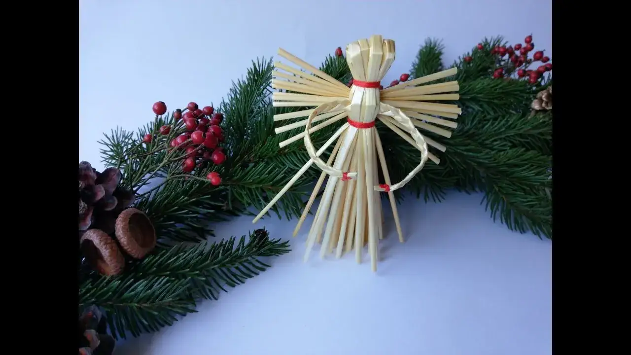 Jak zrobić ozdoby choinkowe ze słomy - proste i kreatywne pomysły