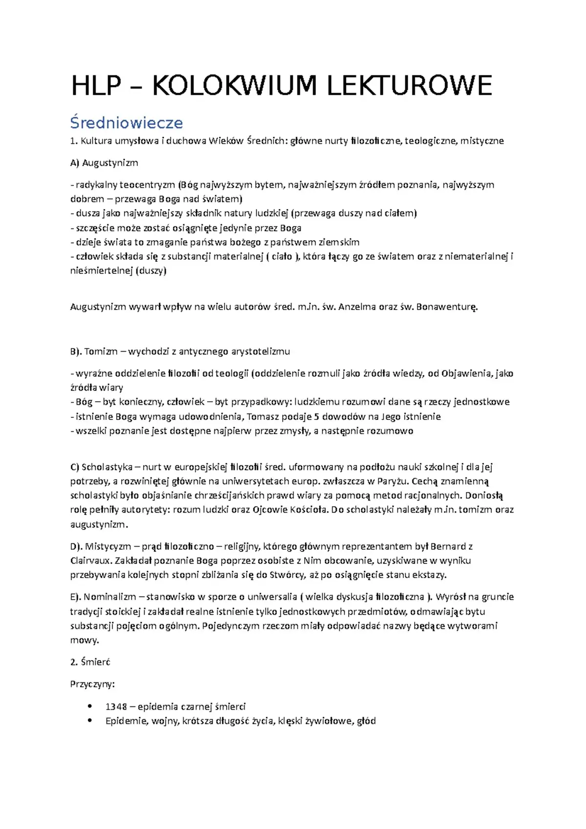 Jak literatura średniowieczna zalecała osiągnięcie doskonałości?