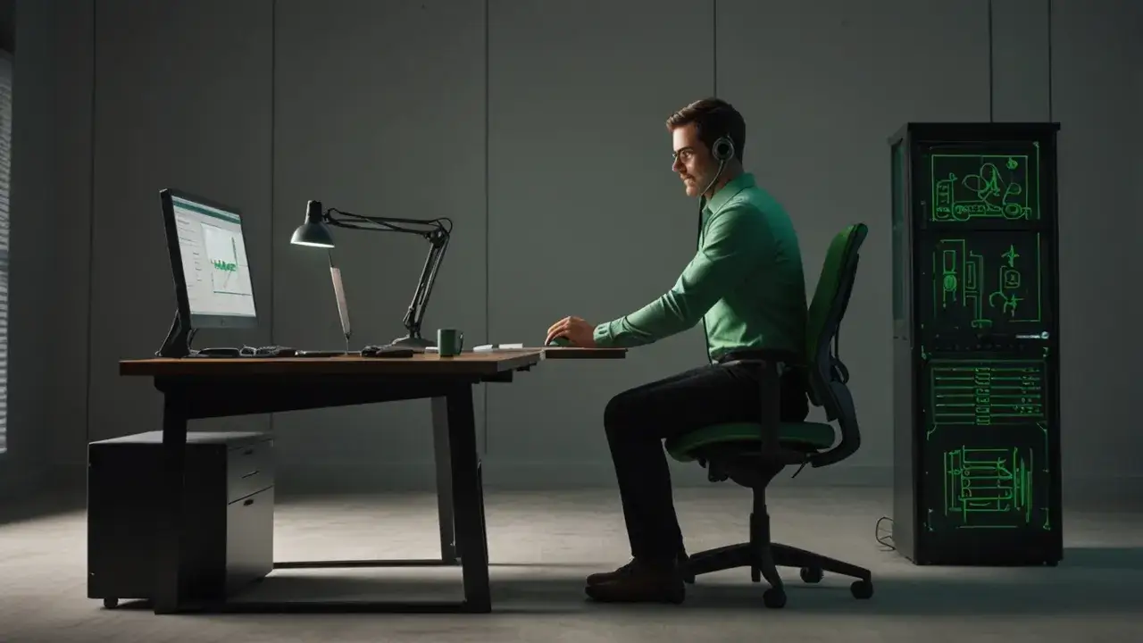 Poznaj prawidłową pozycję przy komputerze - zdrowie w pracy