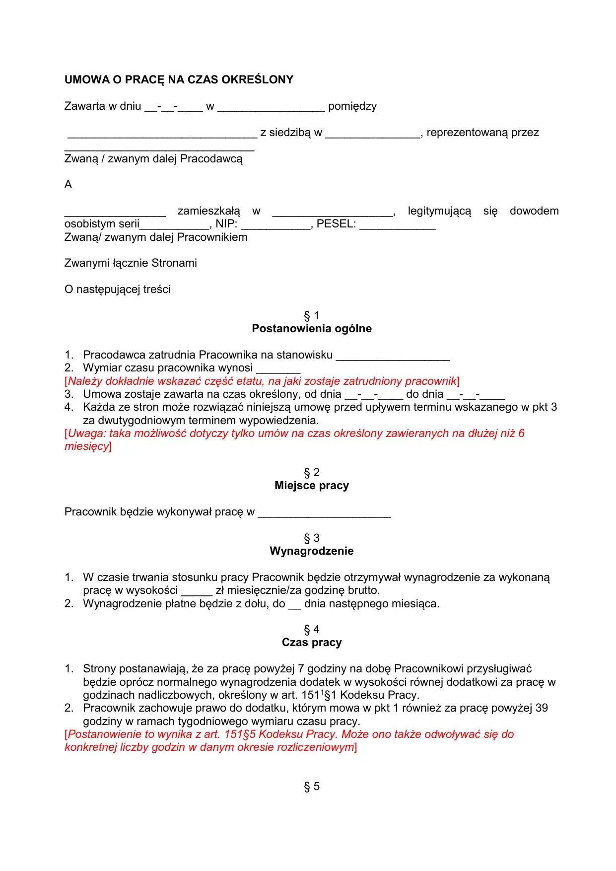 Umowa o pracę na jaki okres? Poznaj prawdziwe zasady zatrudnienia w Polsce