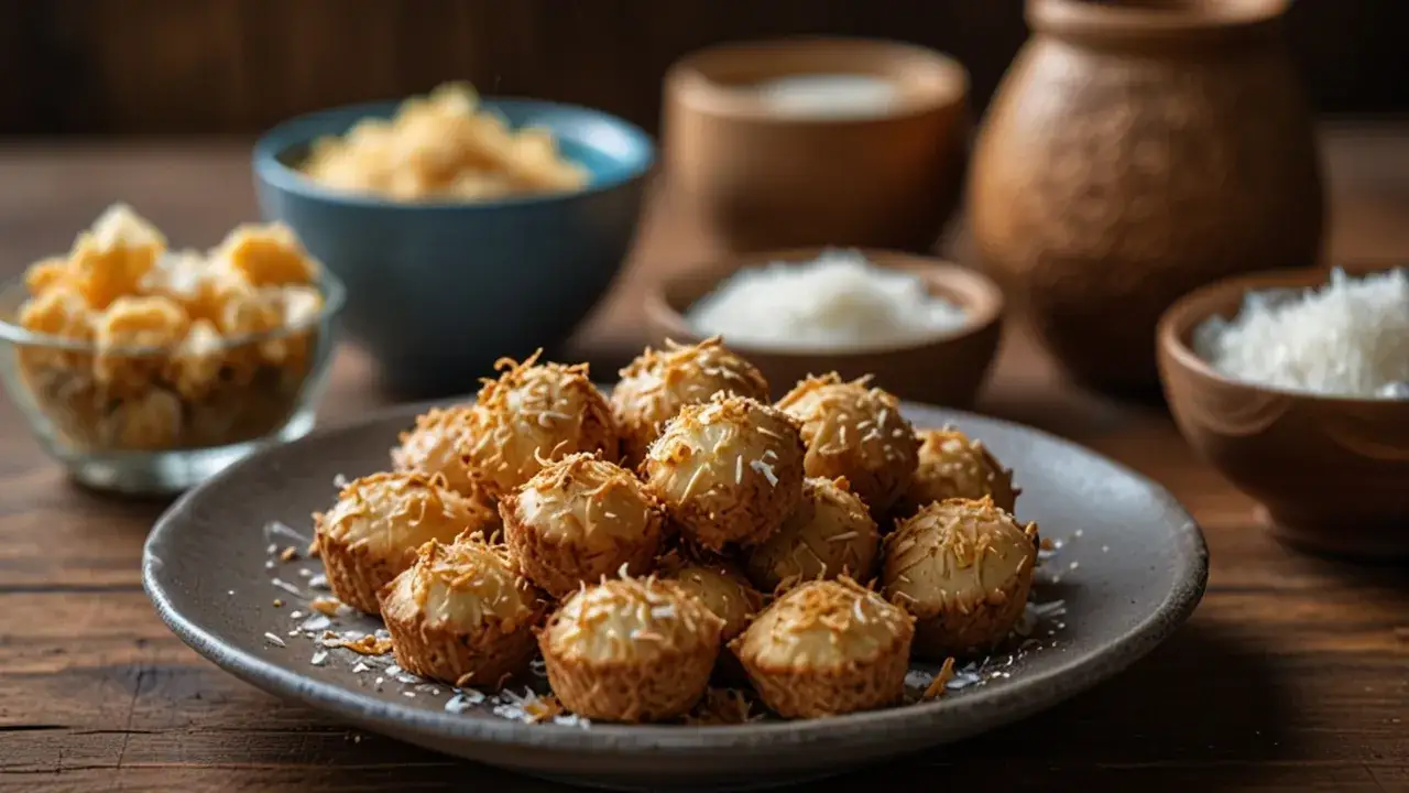 Przepis na fit kokosanki: szybkie i proste ciastka bez cukru