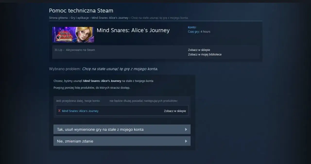 Jak usunąć gry z biblioteki Steam i uniknąć nieprzyjemności
