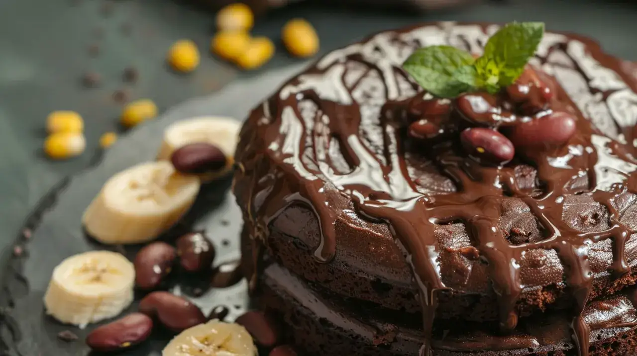 Ciasto z fasoli i banana - Przepis na zdrowe ciasto z fasoli