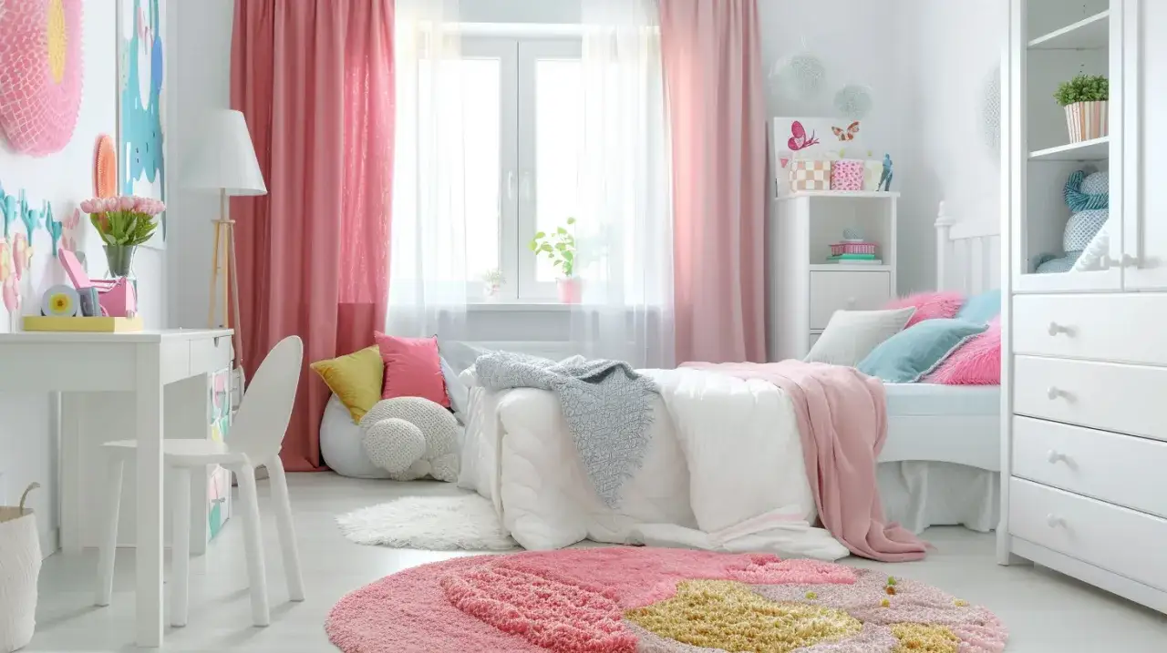 Czy białe meble dziewczęce są praktyczne i stylowe do pokoju dla dziewczynki?