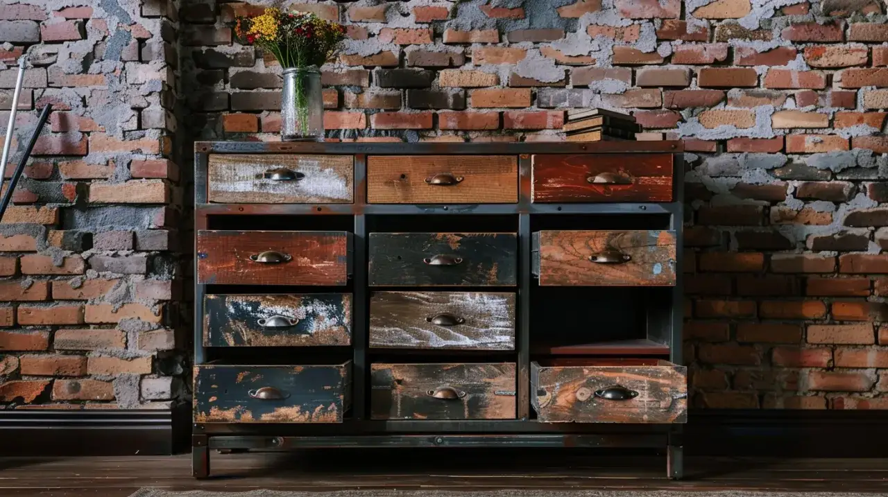 Komoda loft z szufladami: Jak wybrać funkcjonalny i stylowy model?