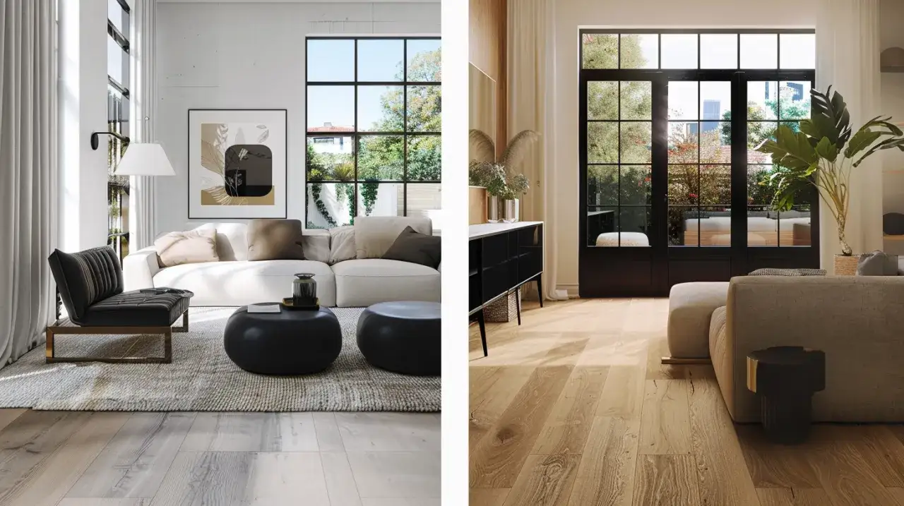 Dąb rijeka: Jasny czy ciemny - jaki odcień wybrać do eleganckiego wnętrza?