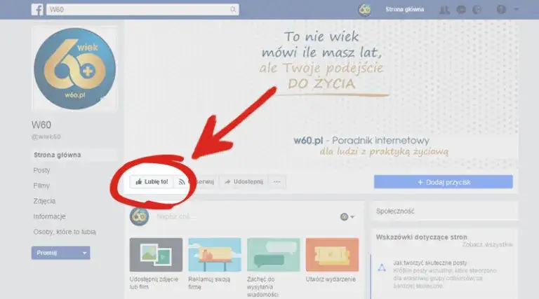 Jak polubić stronę na Facebooku i nie przegapić ważnych aktualności