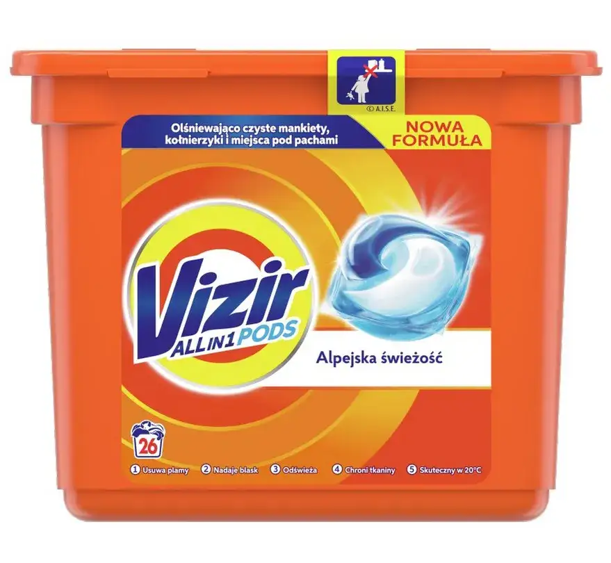 Jak skutecznie używać vizir alpejska świeżość do prania białych tkanin