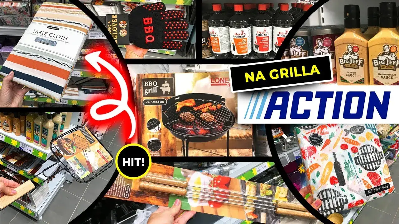 Mata na grilla Action - idealne rozwiązanie dla Twojego grillowania