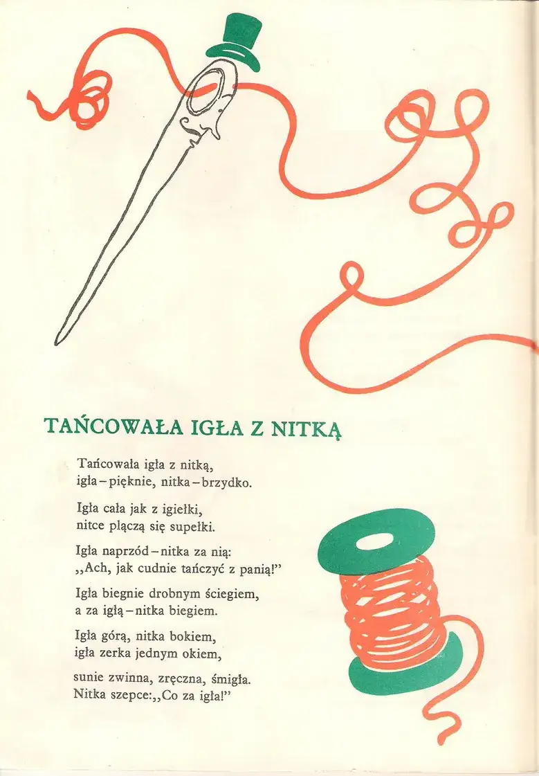 Igła z nitką wiersz - odkryj ukryte znaczenie i moralność w poezji