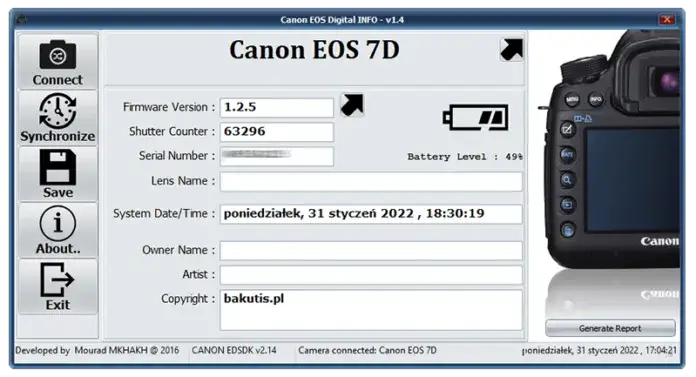 Ukryty sekret Canon: Jak sprawdzić prawdziwy stan aparatu bez wysiłku
