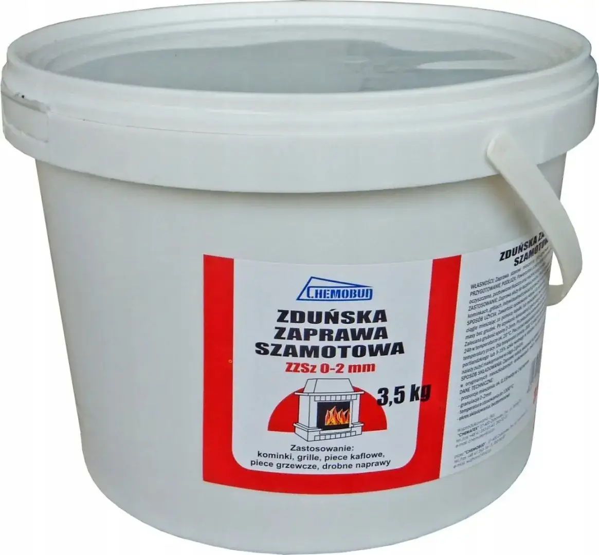 Zaprawa szamotowa – niezastąpiona w budowie pieców i kominków