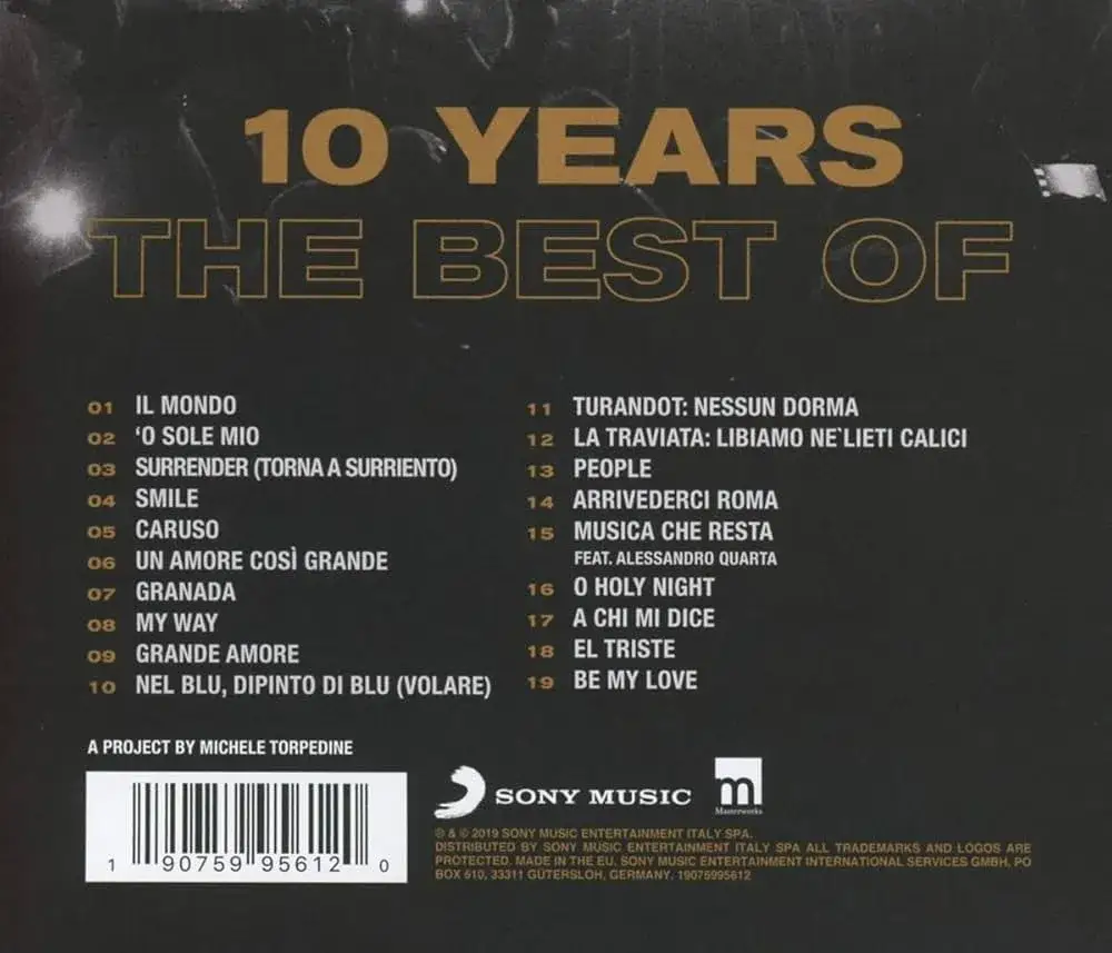 10 Years The Best Of: Lista utworów, które musisz znać