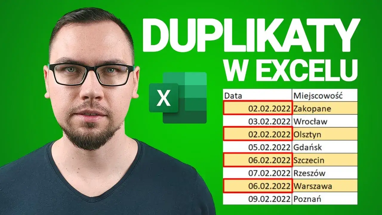 Jak znaleźć duplikaty w Excelu i uniknąć błędów w danych