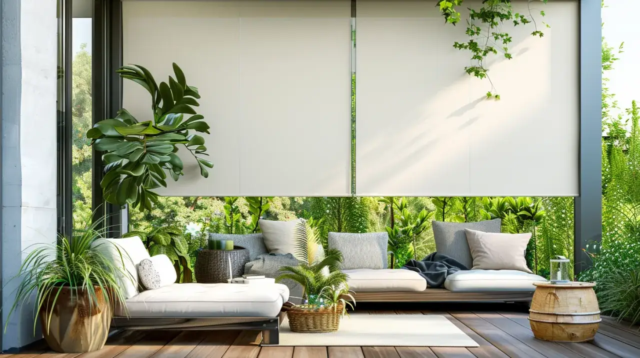 Roleta pionowa na taras: Jakie rolety rzymskie pionowe są najlepsze na taras?