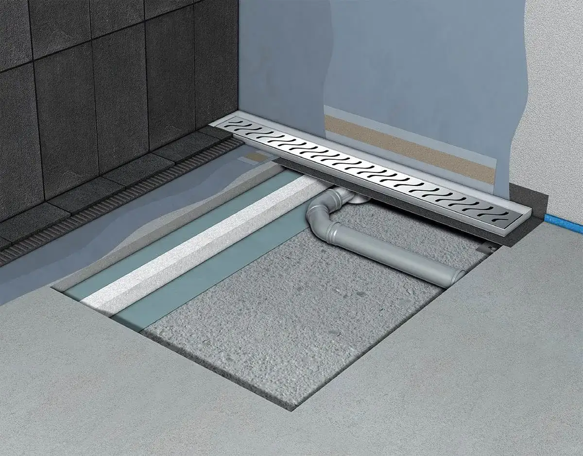 Odpływ liniowy: fuga czy silikon – co wybrać, by uniknąć przecieków?