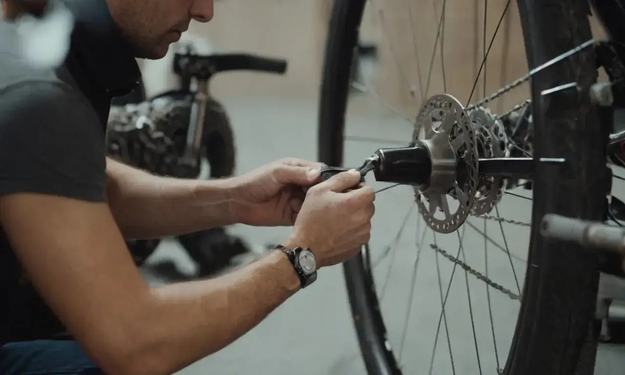 Jak zdjąć tylne koło w rowerze z hamulcami tarczowymi bez uszkodzeń?