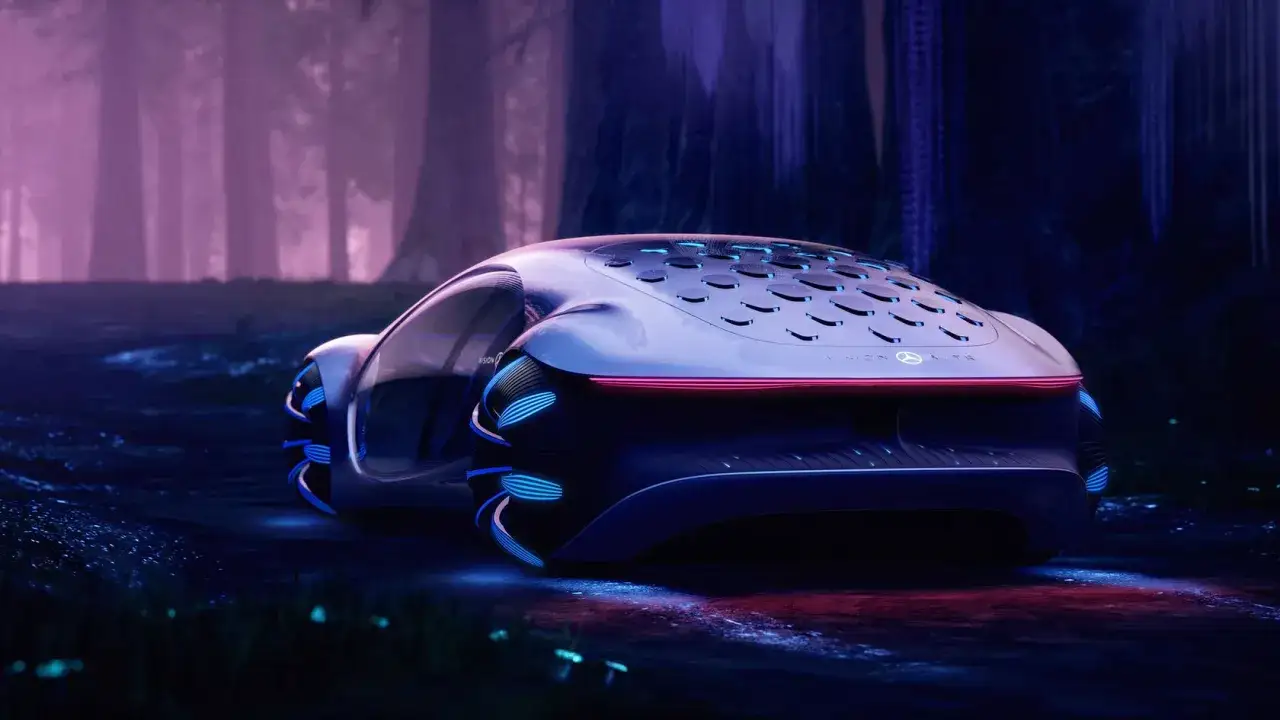 Mercedes-Benz Vision Avatar: Futurystyczny samochód z ekologiczną technologią