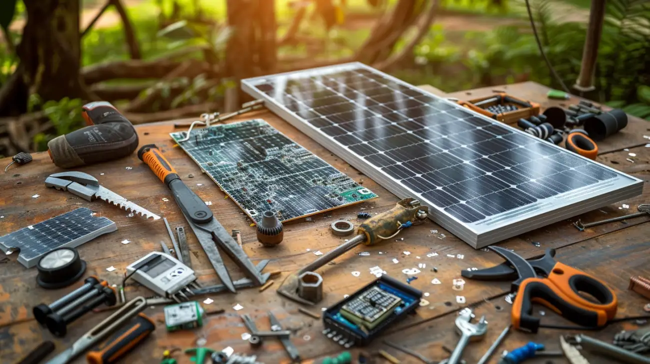 Poradnik o utylizacji paneli fotowoltaicznych - zalecenia i procedury.