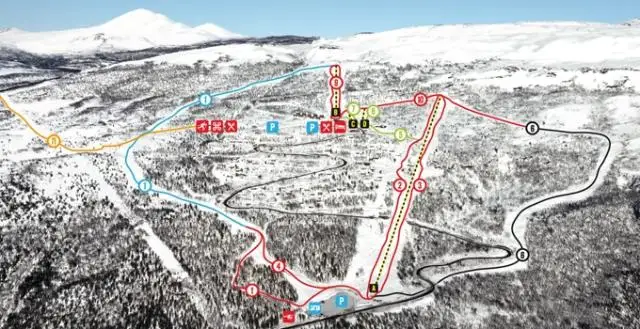 Mapa tras Målselv