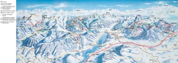 Mapa tras Bulle - La Chia