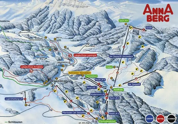 Mapa tras Annaberg