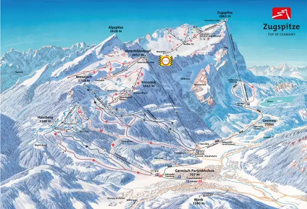 Mapa tras Garmisch Classic