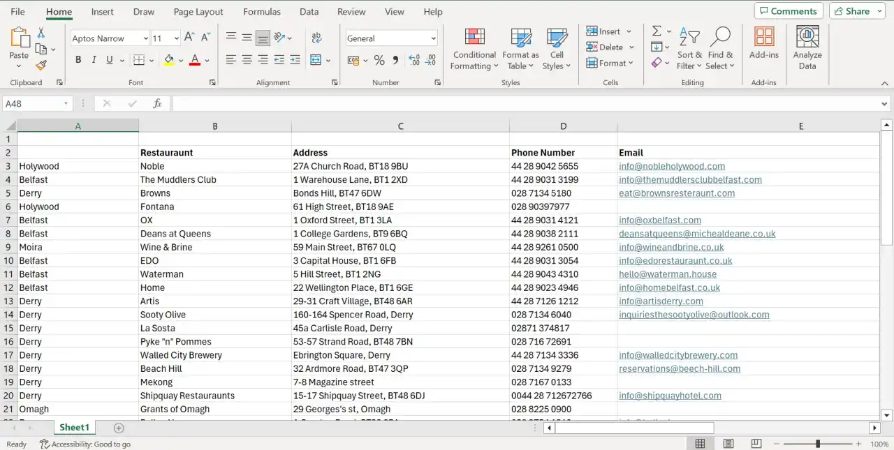 Excel - zamiana wierszy na kolumny - którą metodę wybrać?