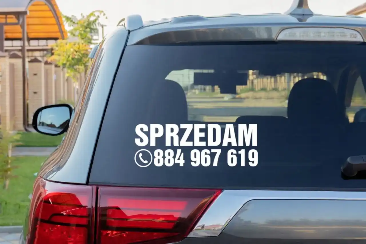 Kartka na szybę sprzedam samochód - Co napisać, żeby ktoś zadzwonił?
