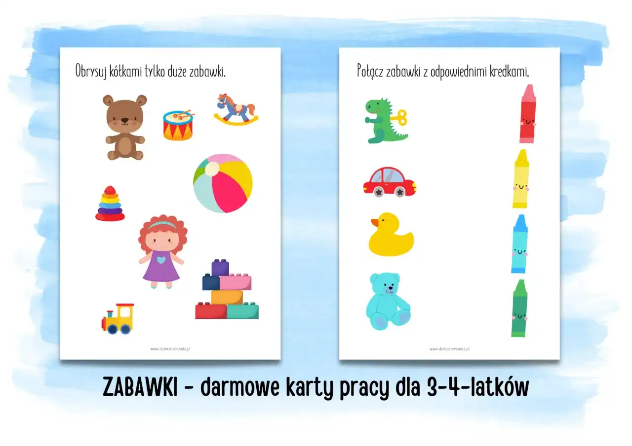 Darmowe zadania dla 3-latka do druku: Rozwijaj przez zabawę!